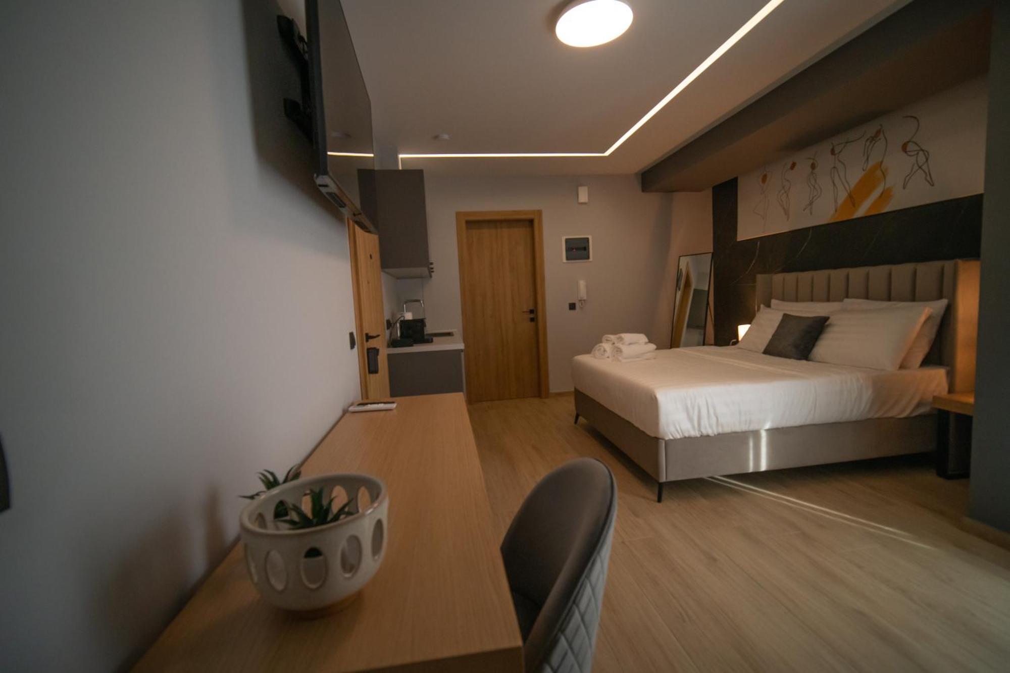 Smart Green Appartments Larissa Habitación foto
